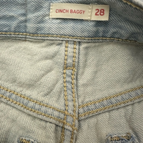 Levi's Women's baggy Jeans with tabs at waist - Picture 9 of 15